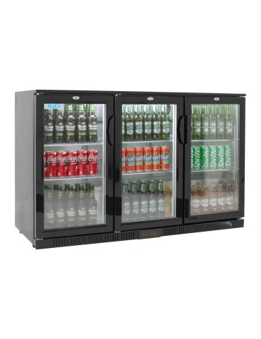 Back Bar Bottle Cooler – 2 Door, Hinged