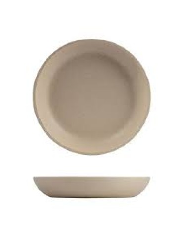 DUNE - CLAY - DEEP COUPE PLATE - 23CM (PACK OF 6)