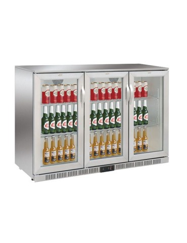 POLARCAB BACK BAR COOLER - 3 DOORS (HINGED DOORS)