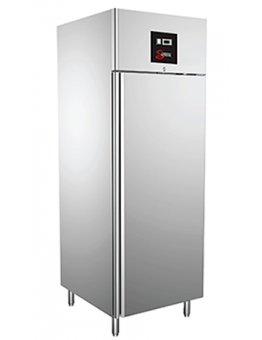 Commercial kitchen freezer - single door - s/steel