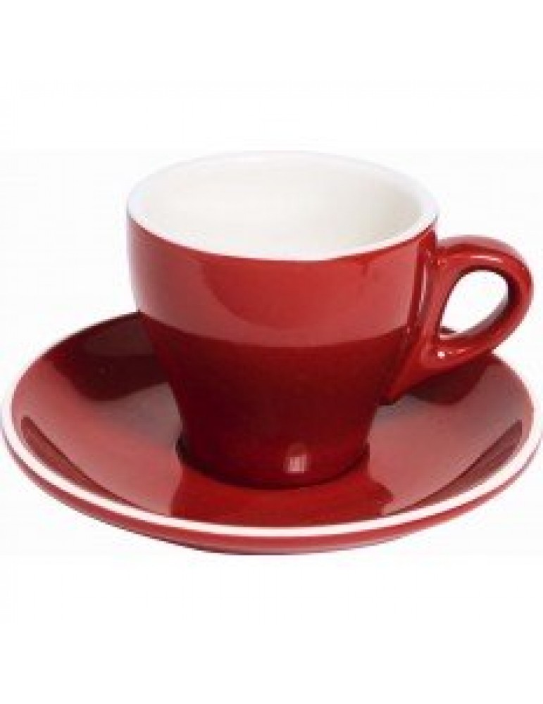 ITALIA - RED - CAPPUCCINO CUP - 16CL (PACK OF 6)