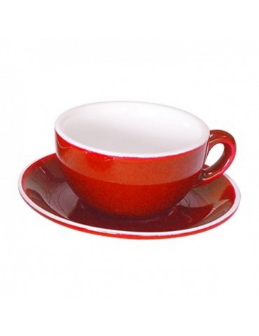 ITALIA - RED - OPEN CAPPUCCINO CUP - 21CL (PACK OF 6)