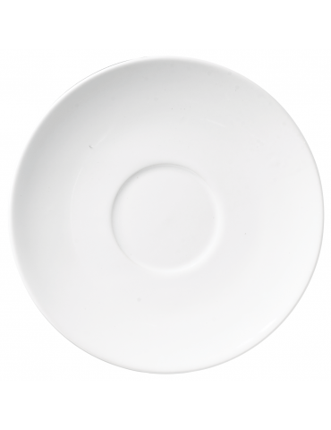 OLIVE - WHITE - SAUCER - 15CM (Pack of 12)