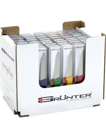 PAIRING KNIFE - 100MM COLOUR BOX SET GRUNTER 60 PIECE