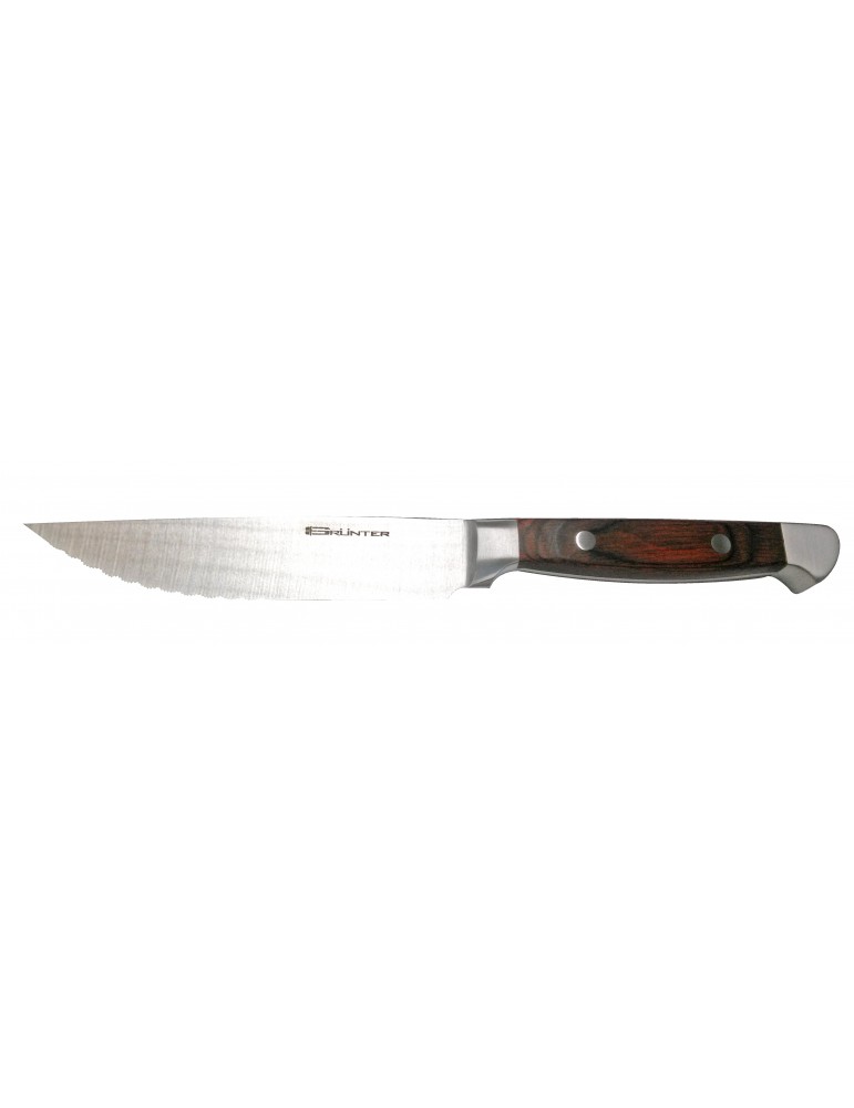 STEAK KNIFE GRUNTER - ELEGANCE - SHARP TIP 125MM (WH)