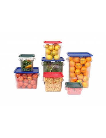 STORAGE CONTAINER SQUARE 1.5Lt - 180 x 180 x 95mm