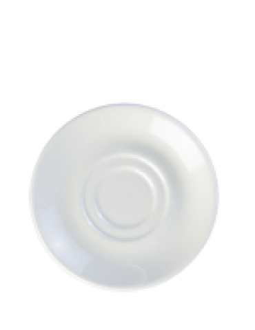 BLANCO PLATES DOUBLE-WELL SAUCER 12 CM (24 PACK) 